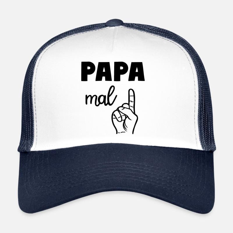 Papa mal Eins Vater Trucker Cap