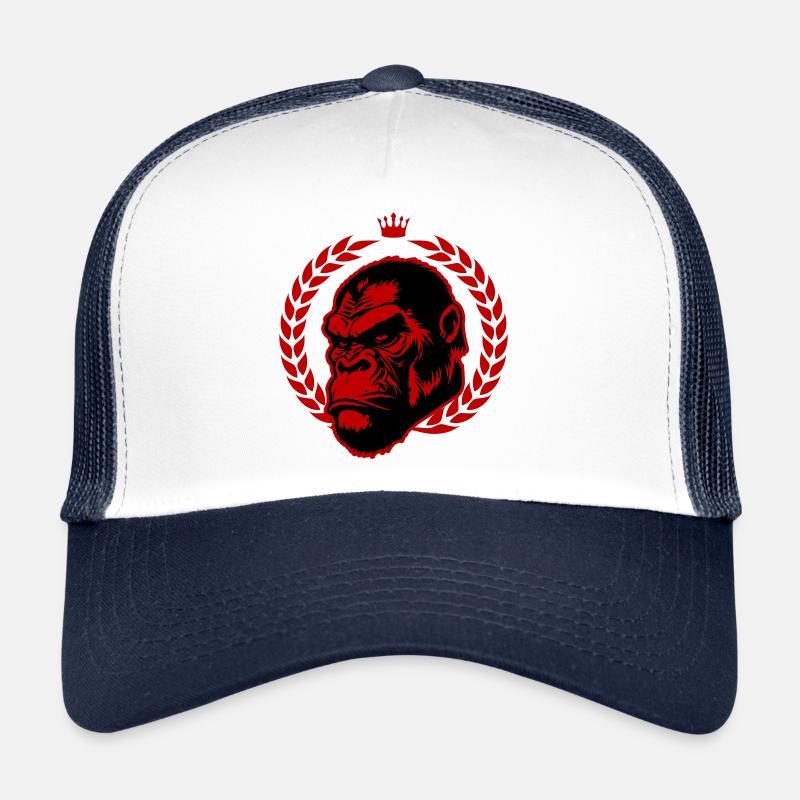 Gorilla Head Trucker Cap