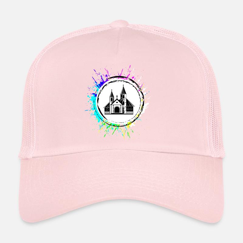 Symbole de l’église Casquette trucker 