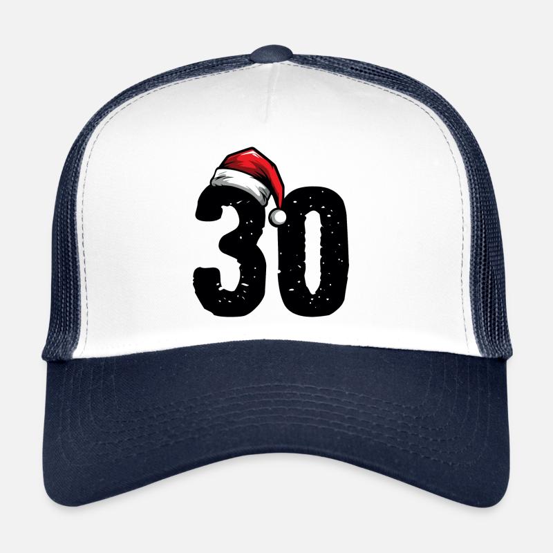 30 Zahl Weihnachten Trucker Cap