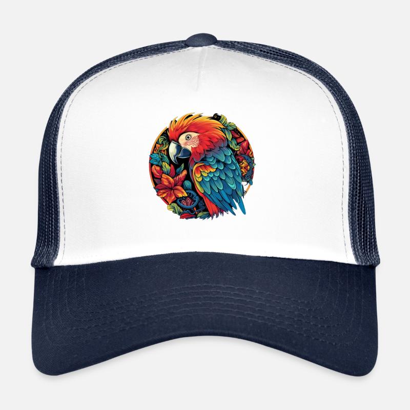 Perroquet Casquette trucker 