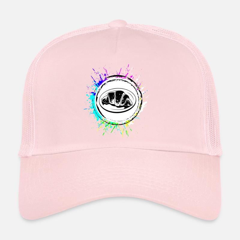 Croissant Symbol Trucker Cap