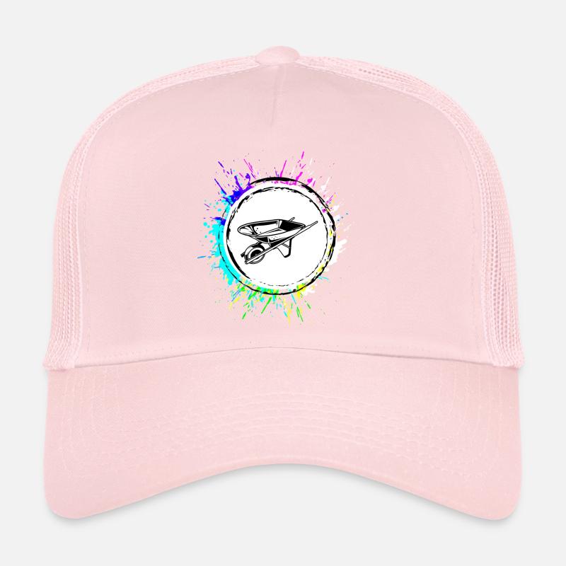 Schubkarre Symbol Trucker Cap