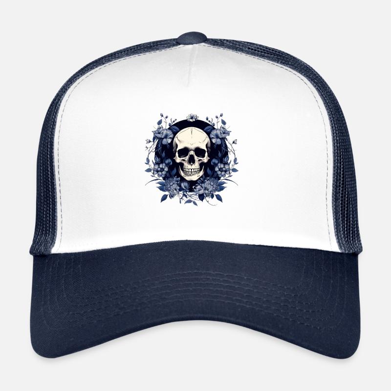 Cercle de floraison de minuit Casquette trucker 
