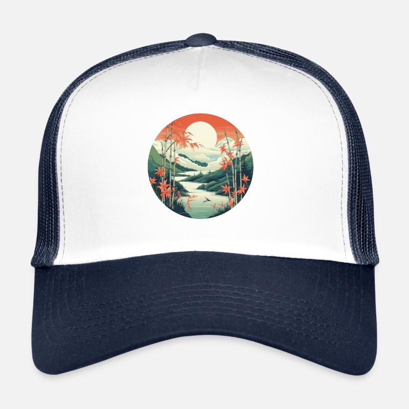 Asien-Asymmetrie Trucker Cap