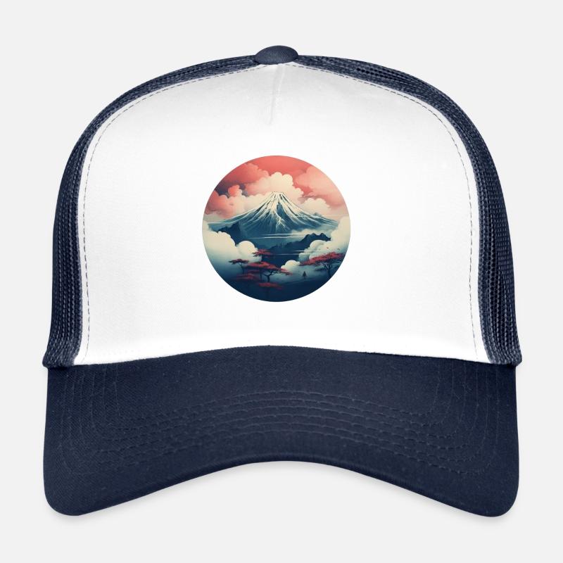 Montagnes célestes Casquette trucker 