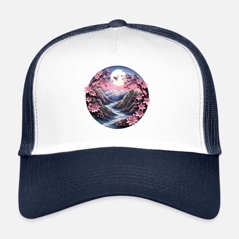 Blossom Coil Trucker Cap