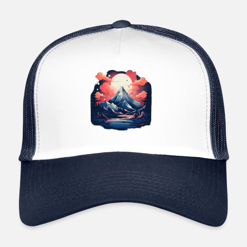 Montagnes Zen Casquette trucker 