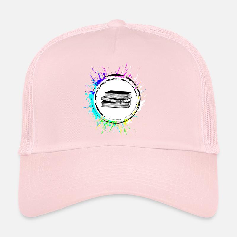 Lecture De Livres Colorés Casquette trucker 