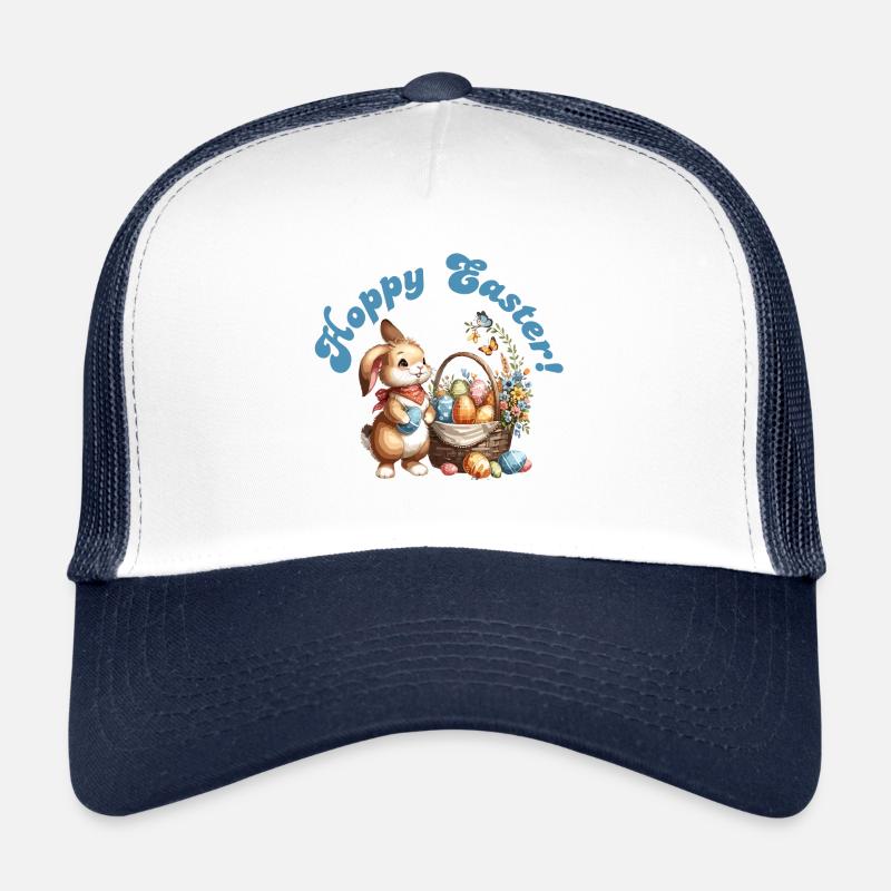 Hoppy Easter Trucker Cap