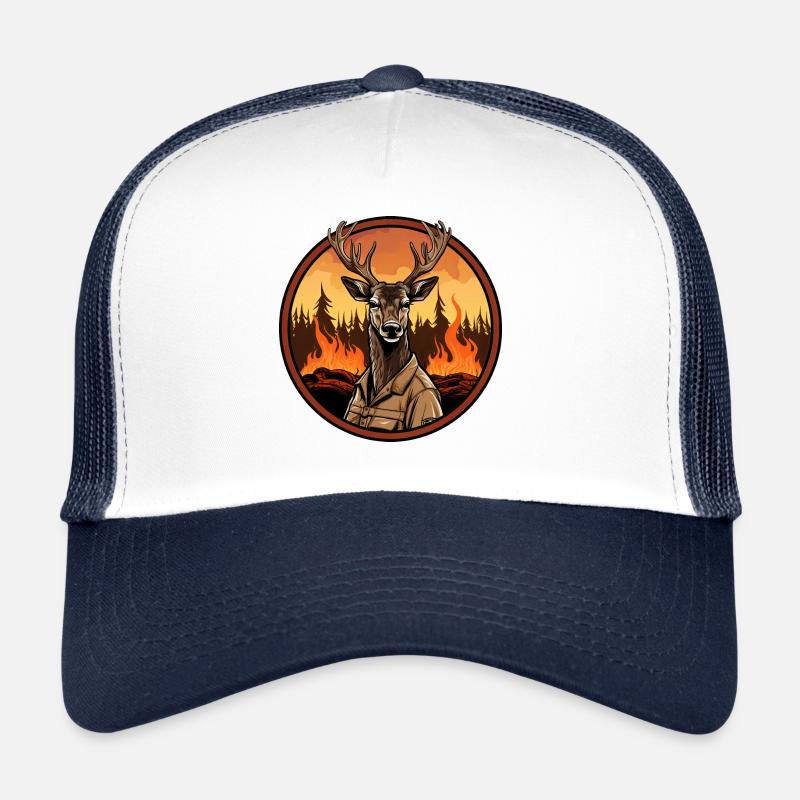 Hirsche Fire Brigade Trucker Cap