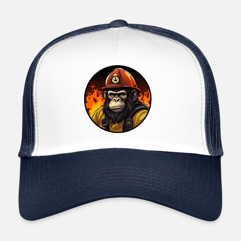 Fire Brigade Monkey Trucker Cap