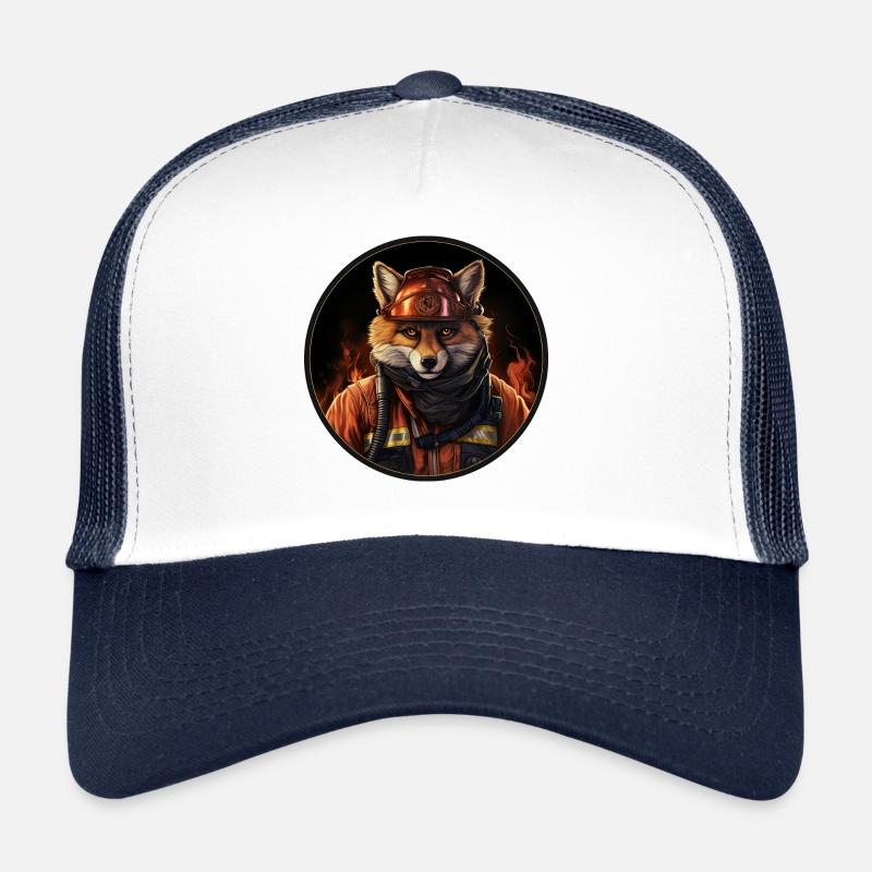 Firefighter Fuchs Trucker Cap