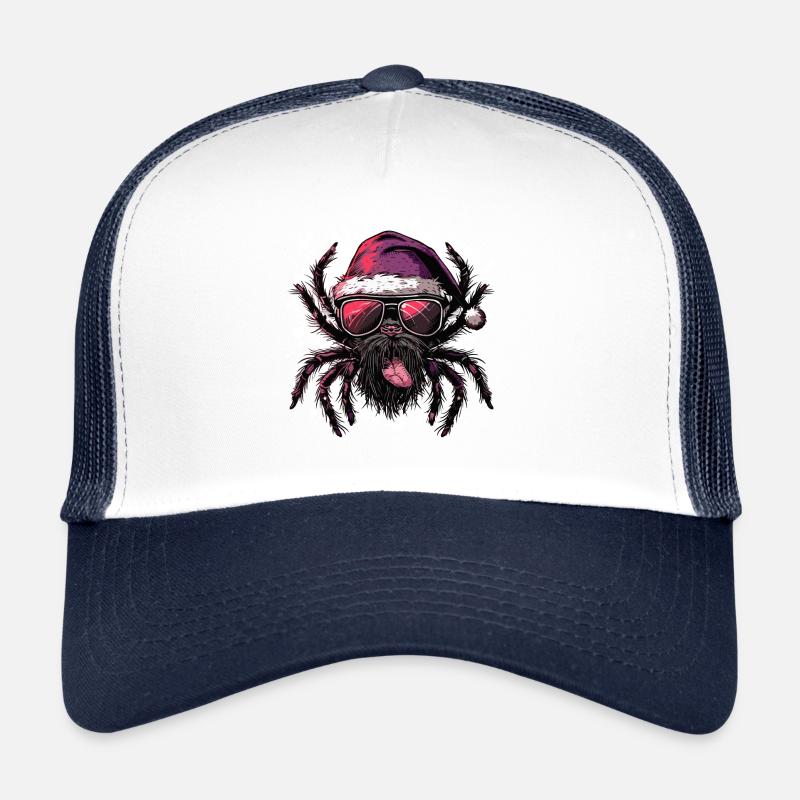 Tarentule Noël drôle Casquette trucker 
