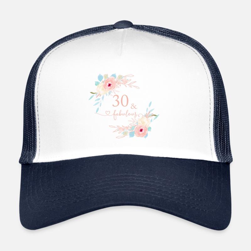 30 & Fabulous! Personalizable Trucker Cap