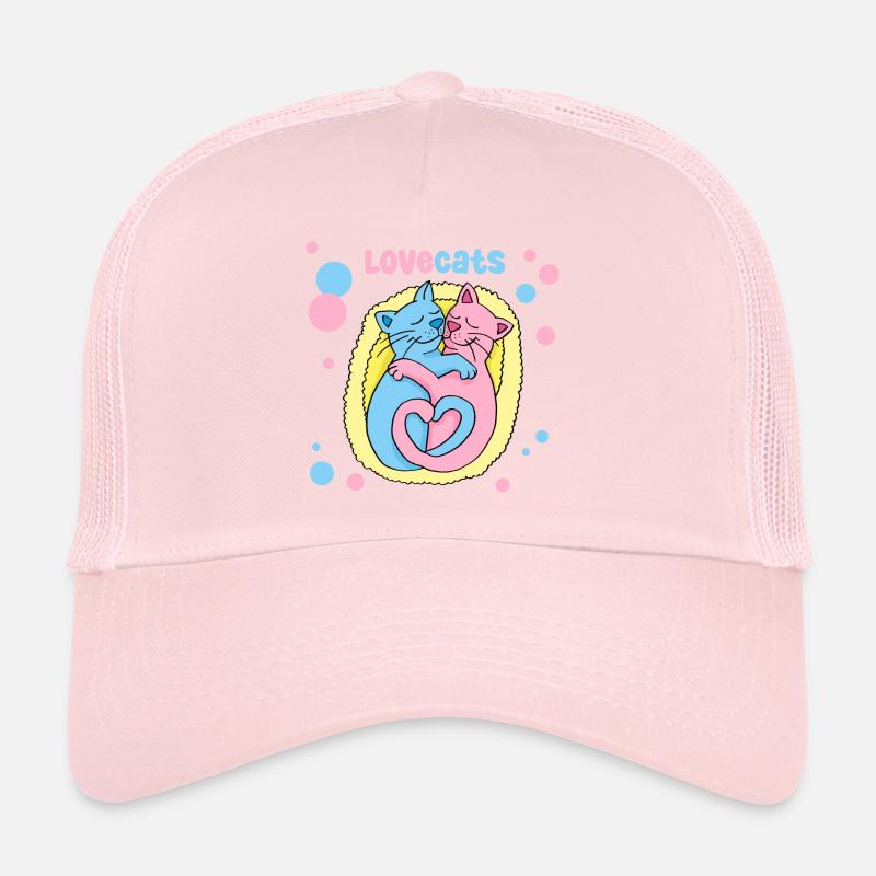 Aimer les chats Casquette trucker 