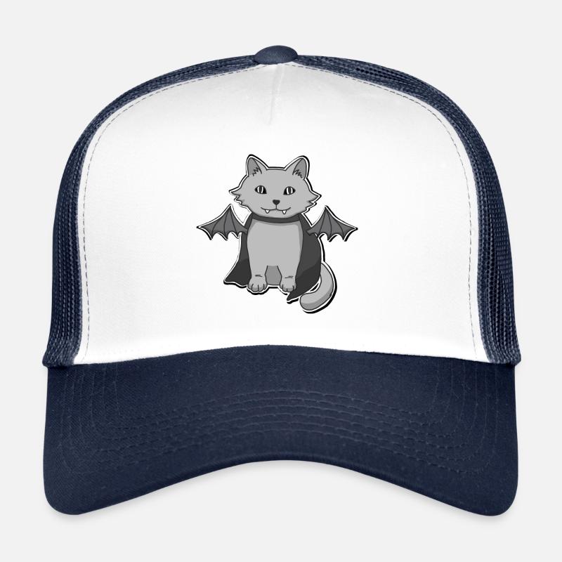 Chat chauve-souris Casquette trucker 