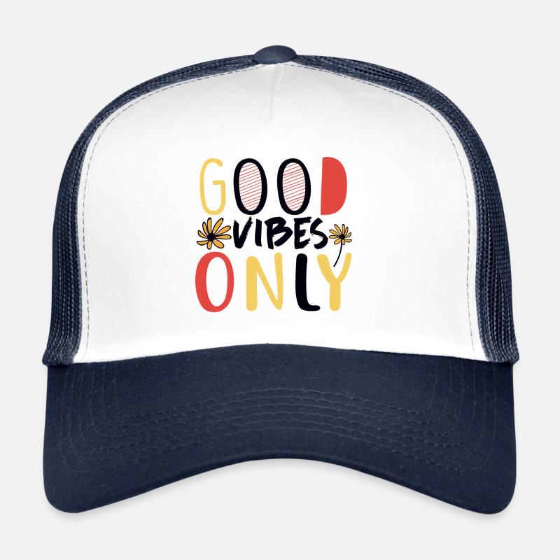 Bonnes vibrations seulement Casquette trucker 