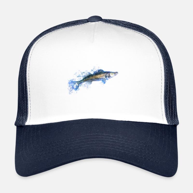 Frosty zander angler Trucker Cap