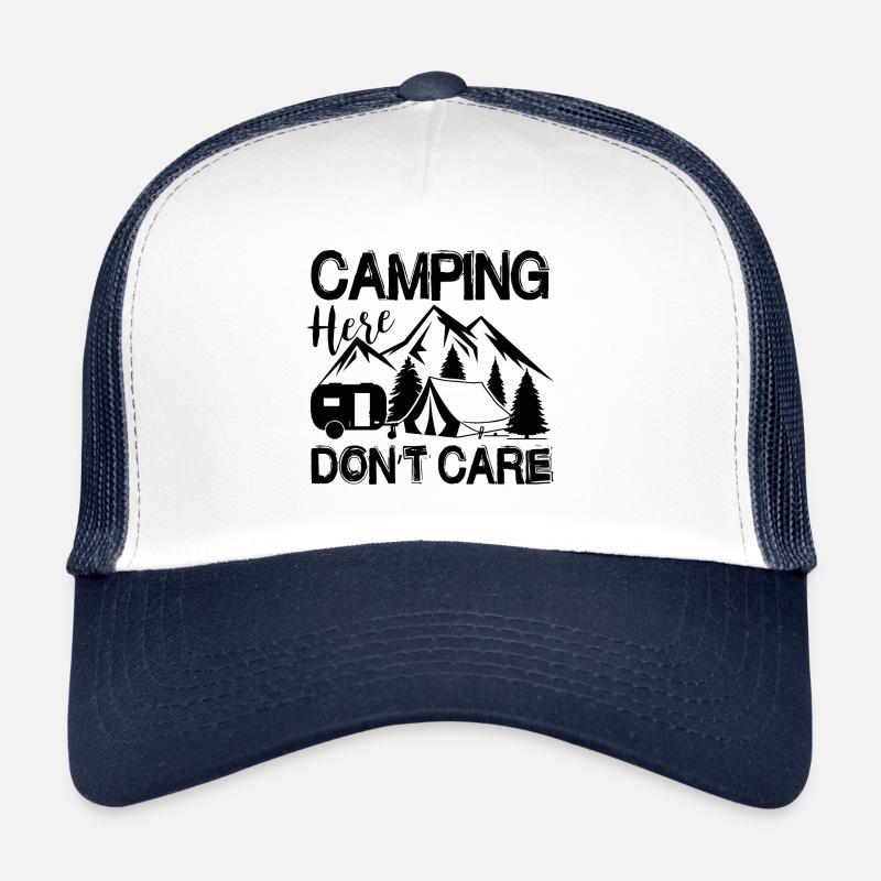 Camping Camping-car Van Vintage en caravane Casquette trucker 