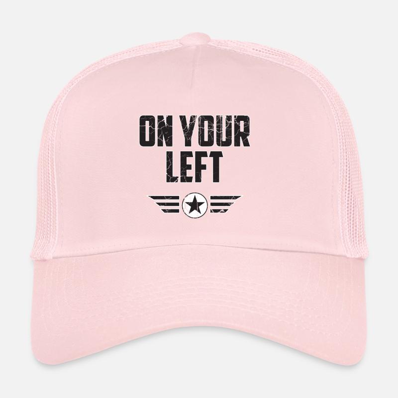 Saying Attention Links Comic Hero Captain Gift Trucker Cap