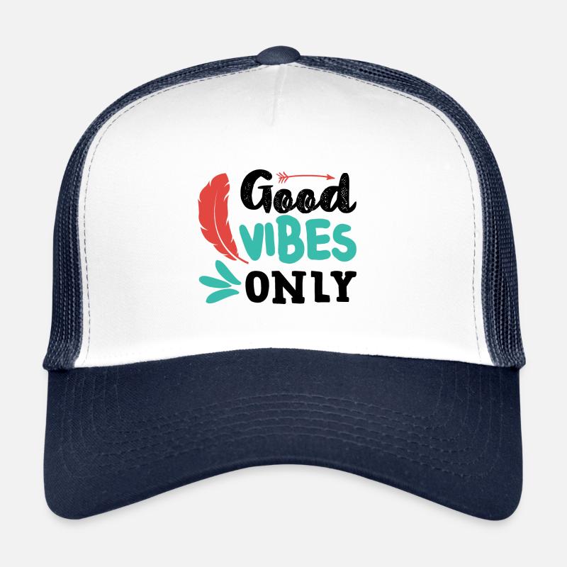 Bonnes vibrations seulement Casquette trucker 