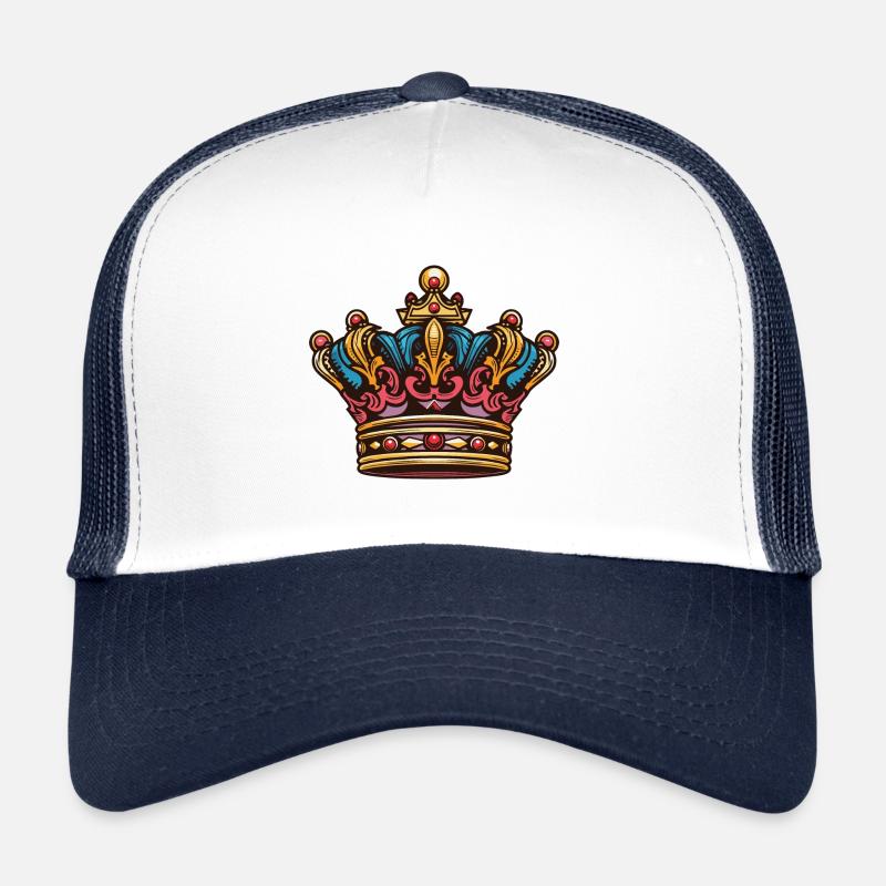 Majesté Couronne Couronne Casquette trucker 