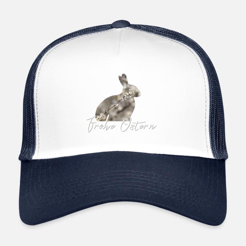 Joyeux lapin de Pâques Casquette trucker 