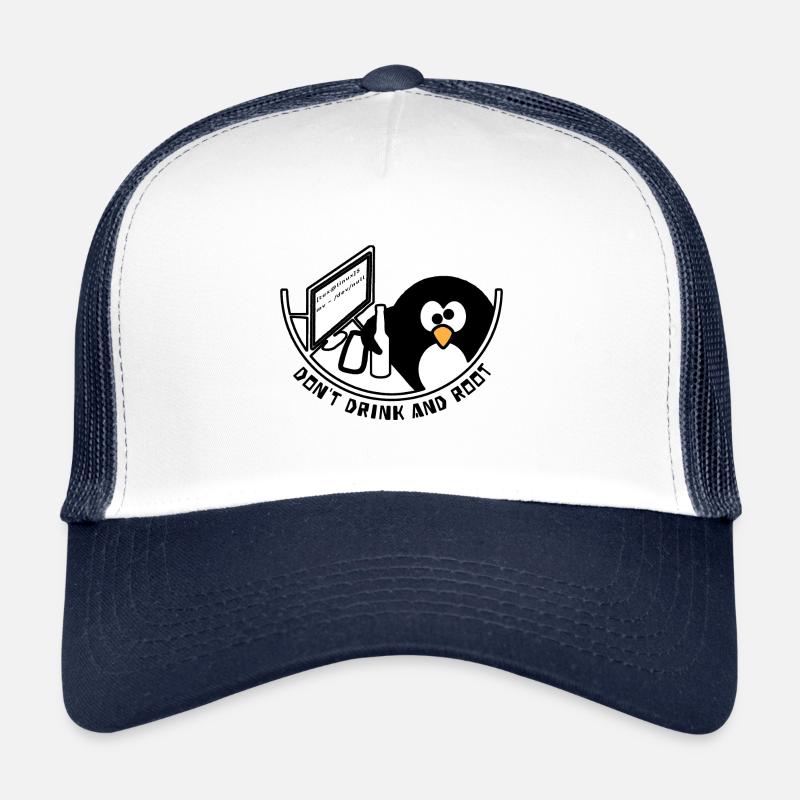 Linux Tux / dev / null Casquette trucker 