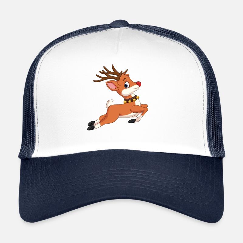 Reindeer Trucker Cap