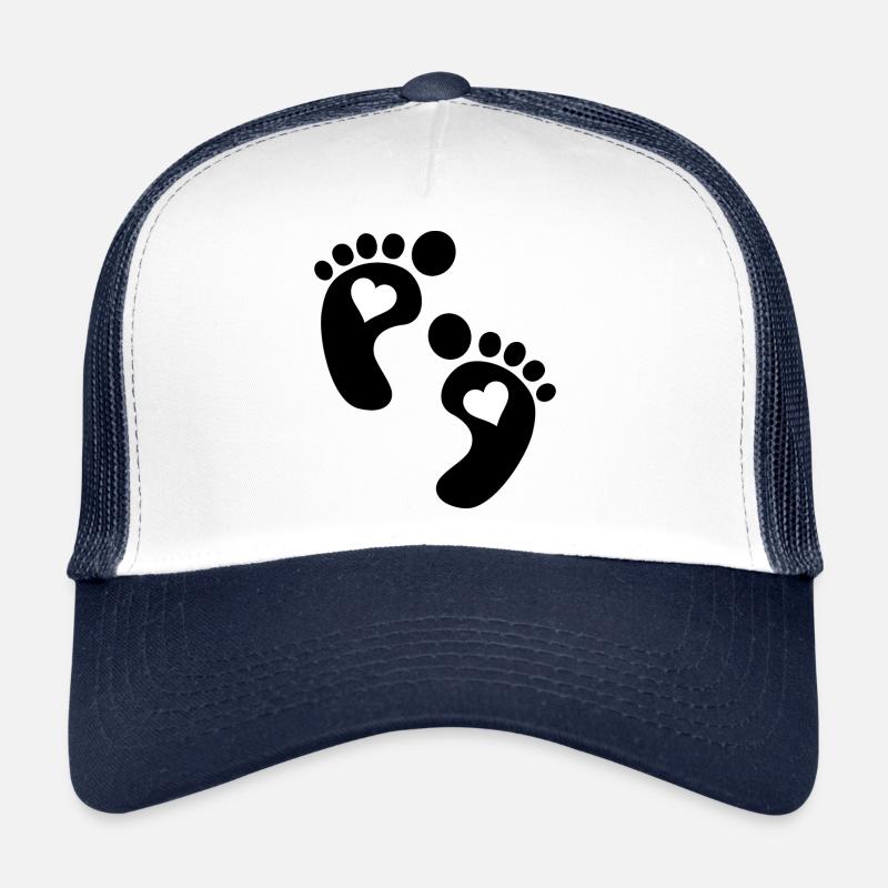 pieds de bébé Casquette trucker 