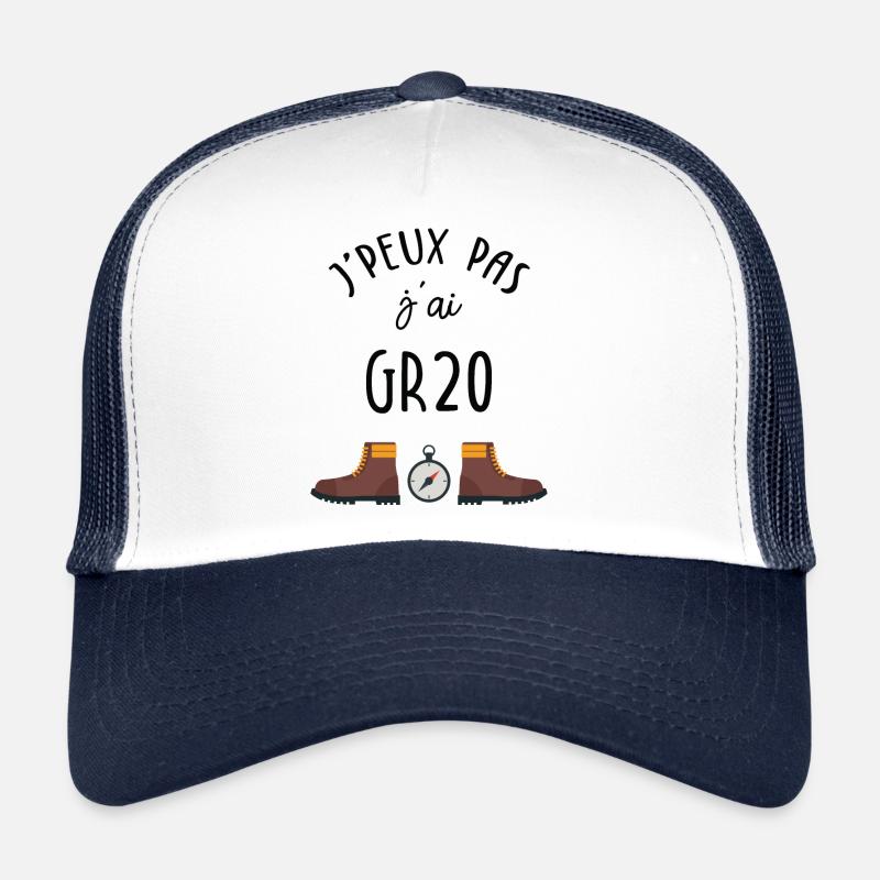 J'peux pas j'ai GR20 Casquette trucker 