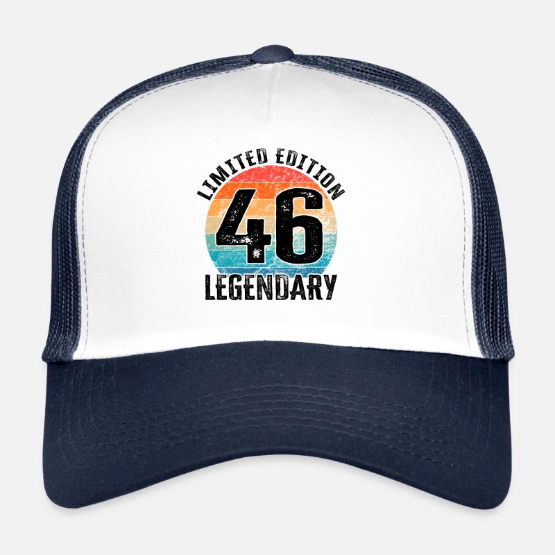 Happy Birthday - 46th birthday Trucker Cap