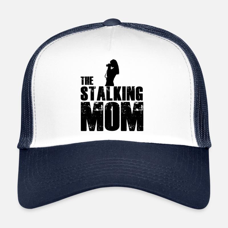 The Stalking Mom - Trucker Cap - white/navy