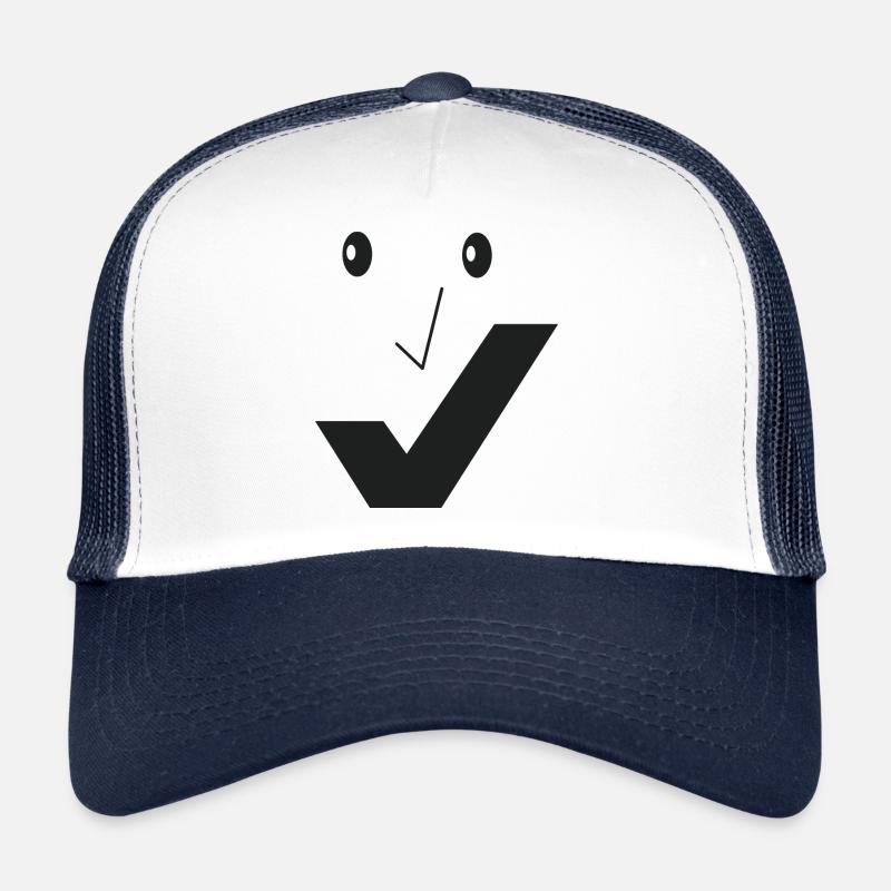 Feines Lächeln - Feines Gesicht C03. Trucker Cap