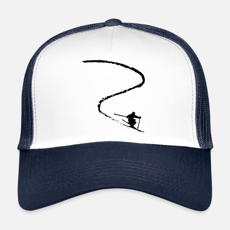 Ski ski ski motif pour skieurs Casquette trucker 