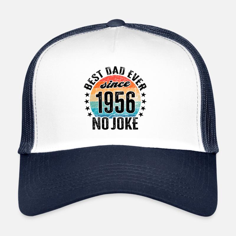 Bester Papa der Welt seit 1956 No Joke Trucker Cap