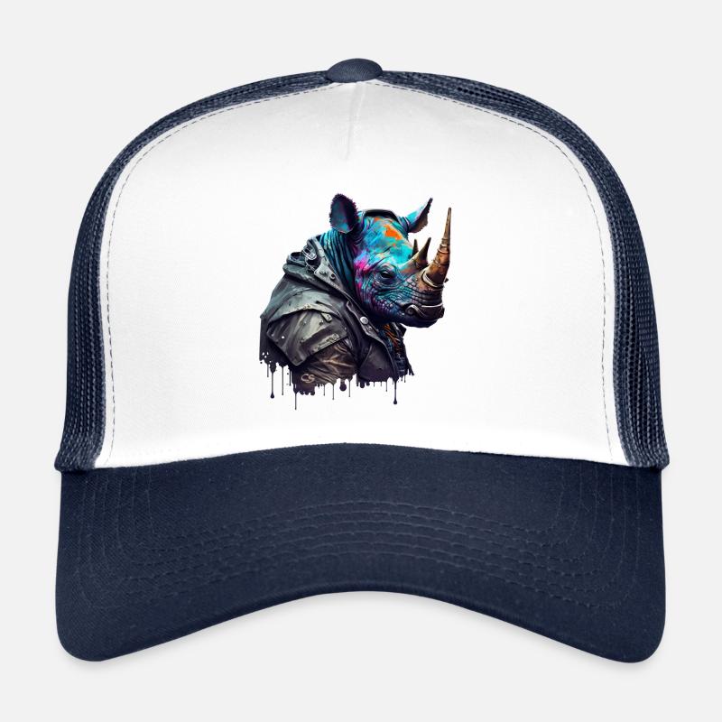 CS Rhino, animal de la collection Cyber Squad Casquette trucker 