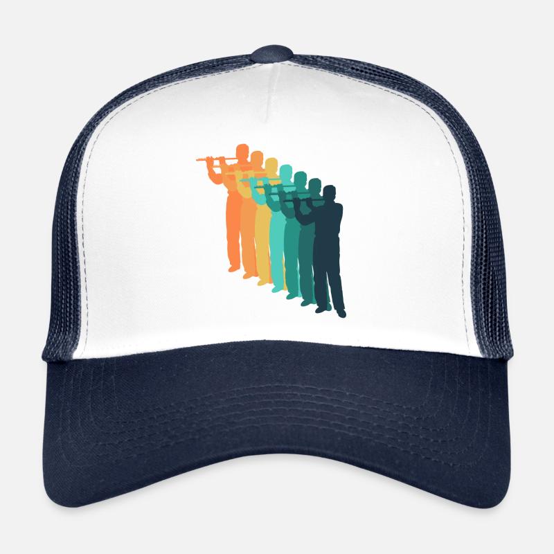 flûte rétro Casquette trucker 