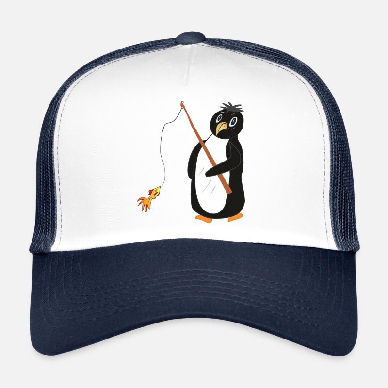 Pêcheur de pingouins Casquette trucker 