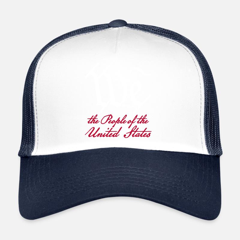 Nous, le Peuple, 2 (sombre) Casquette trucker 