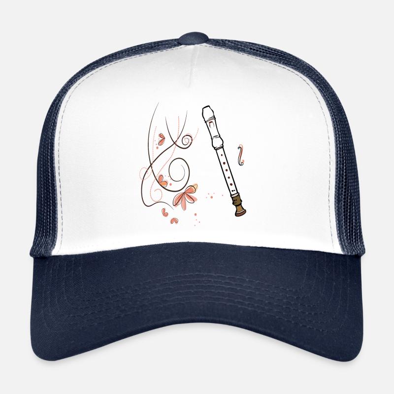 Musique de flûte à bec Casquette trucker 
