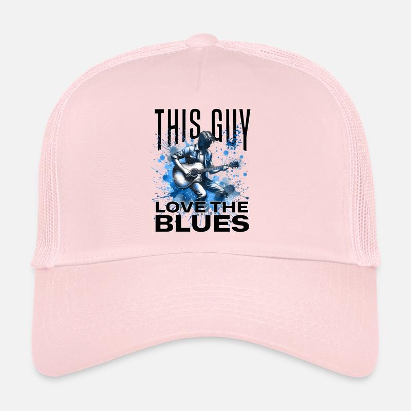 J’adore le blues... Casquette trucker 