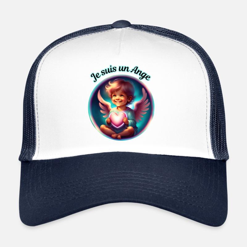 Je suis un Ange Casquette trucker 