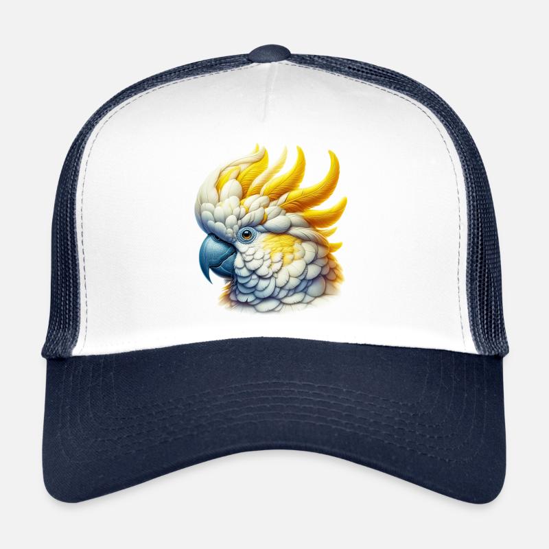 Cockatoo Parrot Trucker Cap