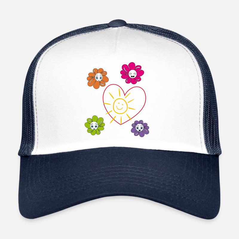 Du soleil dans le cœur Casquette trucker 