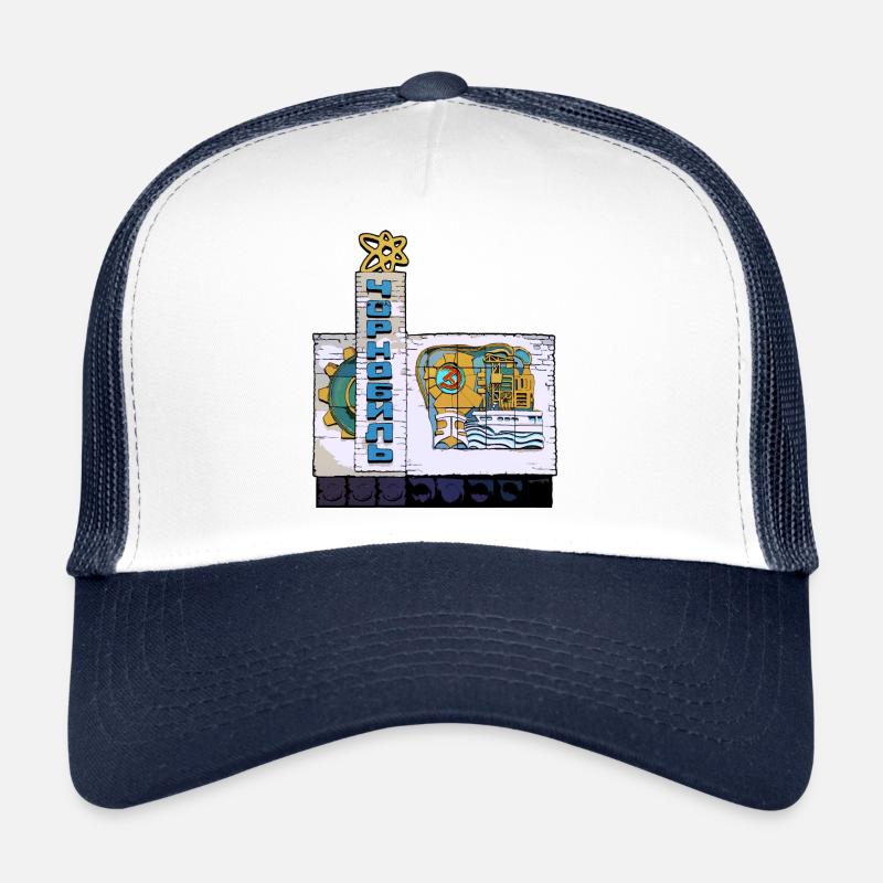 Stadtgrenzen von Tschernobyl Willkommen Trucker Cap