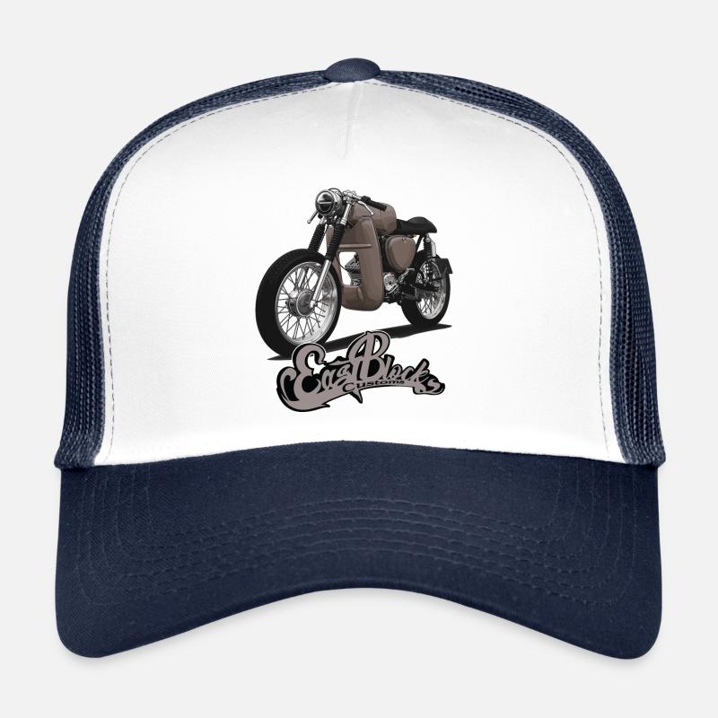 S51 (marron) // Illustration Casquette trucker 