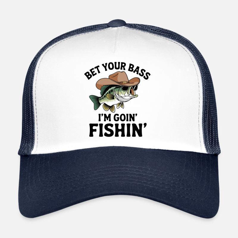 Pêche à l’achigan cool Casquette trucker 