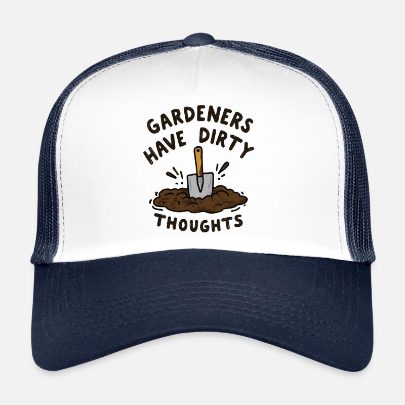 Les jardiniers ont de sales pensées Casquette trucker 